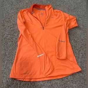 Nike Bright Orange Dri-FIT Running Top